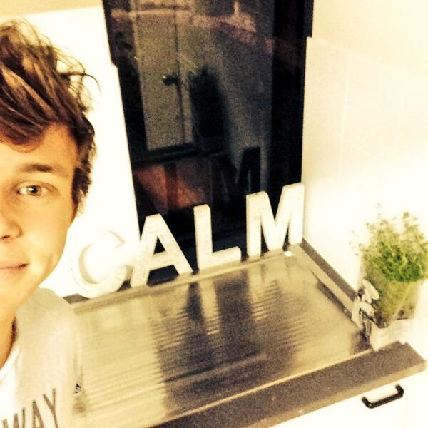 Ashton5SOS's tweet photo. Look what mum put in my room :p #CALM guess what it means ;) xx #home http://t.co/sp6KUhKr9c