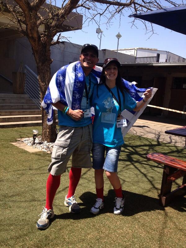 Em_Es_Tee_'s tweet photo. Representing #CapeTown and @redsockfriday at the #CastrolMagnatrek Vote for us by smsing 'Castrol 8' to 37942 http://t.co/SFc3xszbqi