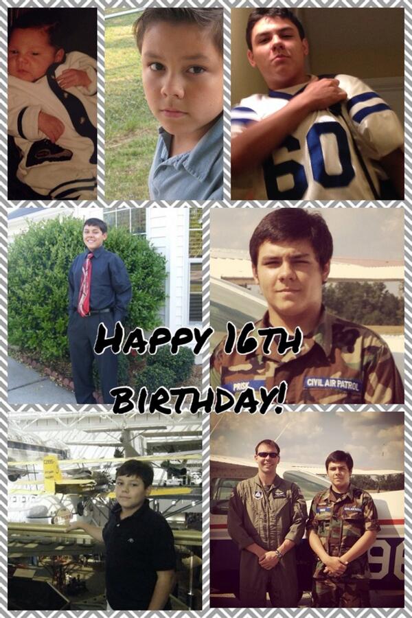 coprisk's tweet photo. Happy 16th birthday! http://t.co/m5Im1GY0M2 via @PicCollage http://t.co/xpA5oY4pJI