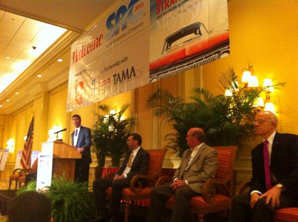 SAConference13's tweet photo. @BrentinMiss opens State of the Corridor Panel at #SAC13. @mdaworks http://t.co/A5Mmi0VMJY