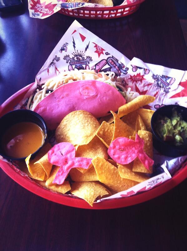 TijuanaFlatsVB's tweet photo. Celebrate NATIONAL TACO DAY with $2 tacos! You can also make it pink for $1 &amp; proceeds go to #BCRF #TijuanaFlatsVB http://t.co/QiNHSEBBKP