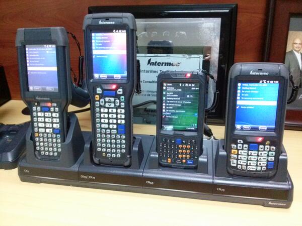 hduriber's tweet image. Terminales Intermec