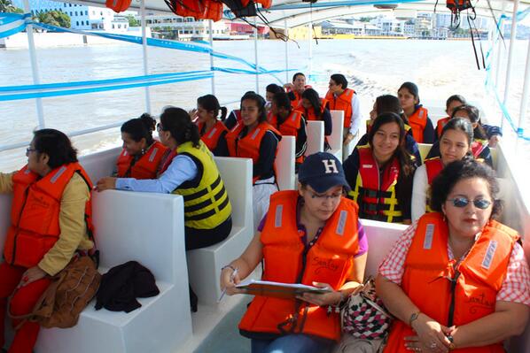 Visita #IslaSantay los días viernes, sábado y domingo. Punto de salida: Muelle del Yacht Club Naval del Malecón 2000.