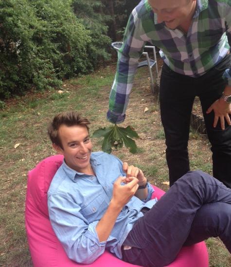 graphicks_matt's tweet image. 17:00 sees the attack of the leafy hand at graphicks...