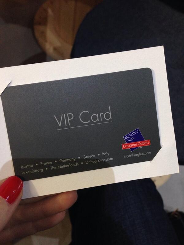 donnaida's tweet image. How unfortunate. I'm now a @McArthurGlenUK VIP. #shopping is going to happen. #artofdenim