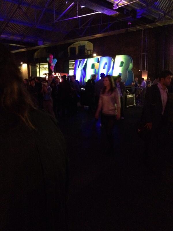 Great night @KERB_ with @GE0RGYGIRL @SuzanneFergus @Desi_Christou great to see you all!