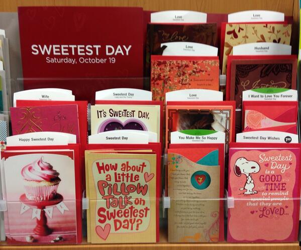 SEProtomartyr's tweet image. what in the world is "Sweetest Day"?? #madeupholiday