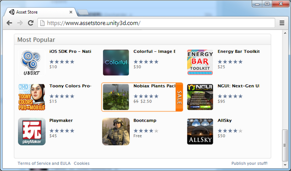 vitapoly's tweet image. Woke up to #1 most popular in #UnityAssetStore. Thanks everyone. You guys are freaking awesome! #unity3d #u3dxt