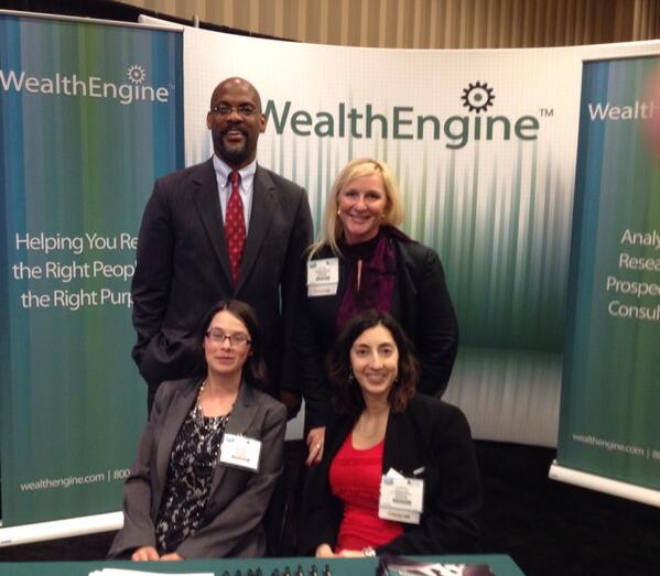 WEklauer's tweet photo. Having a great time at #AHP13 in Toronto with #wealthengine! http://t.co/TfldBcMIW8