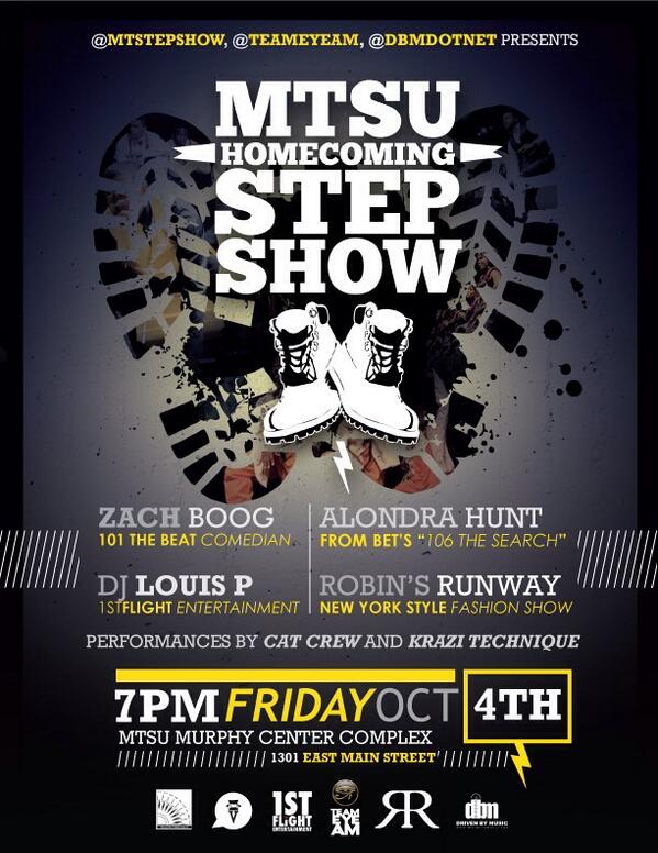 MTStepShow's tweet image. The biggest. The best. And the LIVEST production will take place tonight! Be sure to be on time to get a good seat!