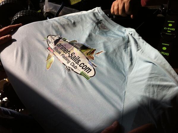 MarinerFun's tweet photo. Coming soon, this new tech shirt available to #marinersails #kayakfishingclub members! Hook one soon! http://t.co/Tsu1SNFxqW