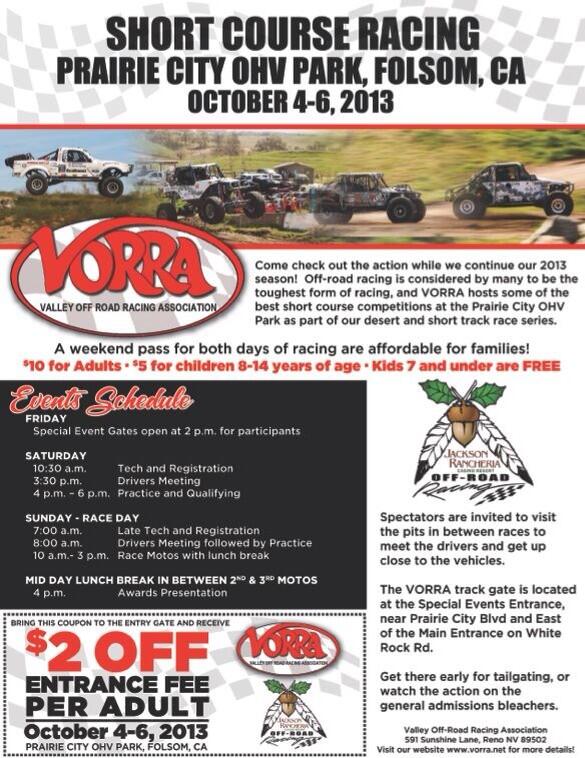 NorCalDirtCrew's tweet photo. Who's coming out to Prairie City this weekend? #norcaldirtcrew http://t.co/4gwTIouKVf