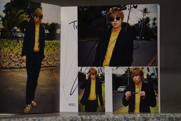 CapCoree's tweet image. Album de Teentop a gagner : Dédicace de Niel = Teen Top France ! ~~ Avec #Capcoree