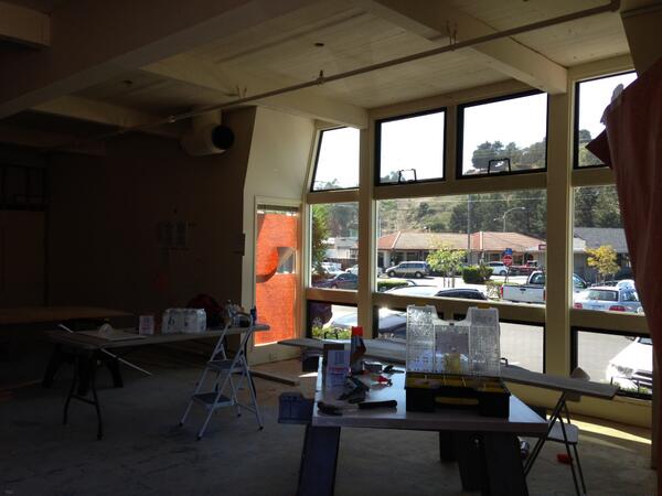 Another construction photo of our amazing new medical #fitness facility coming to #millvalley.  Opening in December.