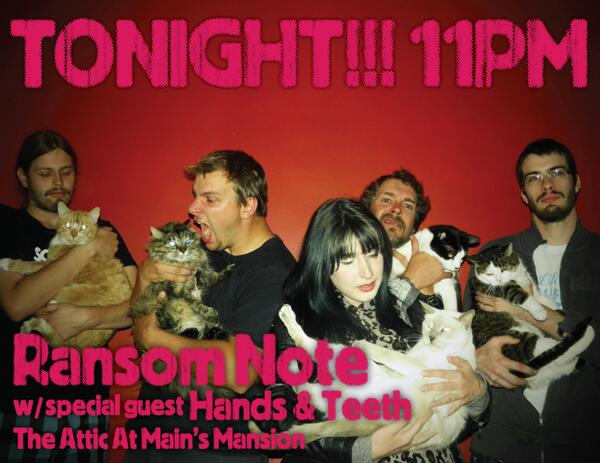 @snapdMarkham come to the <a href="/RansomNoteBand/">Ransom Note</a> show at The Attic tonight and see what all the #buzz is about #MarkhamMusic