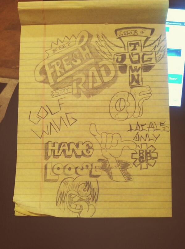 alexxtonic's tweet photo. today's doodles. http://t.co/ULSrwipLvz