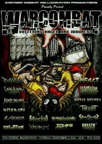 Yes we are confirmed :  "Warcombat" 3 November 2013  Balikpapan