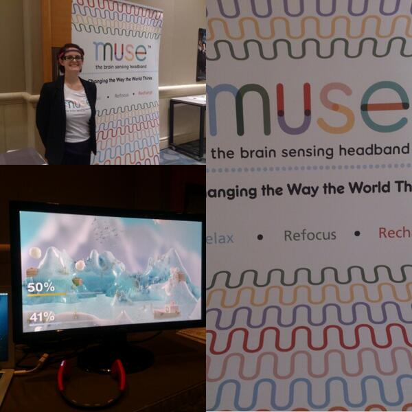 SilverDinner's tweet photo. Thanks @interaxon team for letting us try Muse! What an innovative tool to regulate #mentalhealth! http://t.co/7FfjwRDmpV