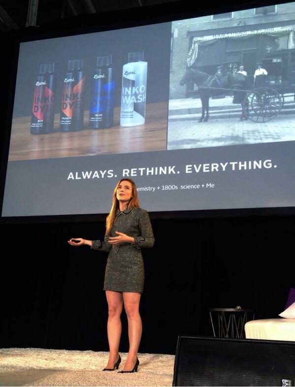 jessegenet's tweet photo. Admitted today at #remake2013 that I had a mid life crisis at 15 which led to @Lumi - thanks @adamdexter for photo! http://t.co/joLuBiuuVp