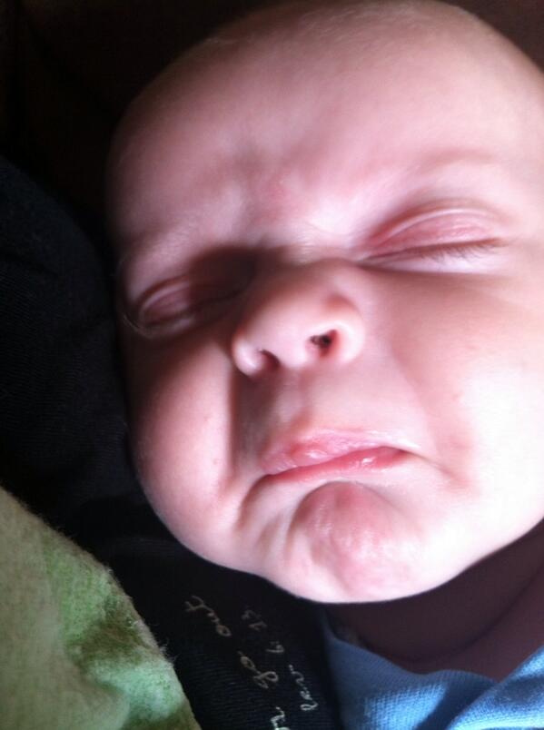 PastorJayelle's tweet photo. Azariah says, "No Mom. I don't want to..." http://t.co/kzaR224nKd