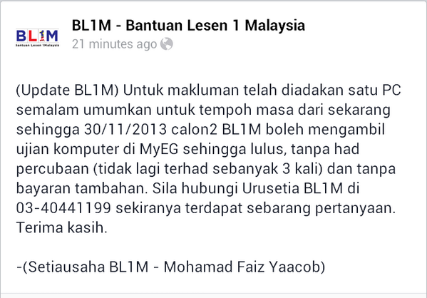 My_BL1M's tweet photo. Update #BL1M @barisanasional @Khairykj @tengkuazman @faizyaacob @ameer_hussain @brozam @tun_faisal http://t.co/oYIp21ZV48