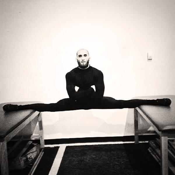 The wolf is calm and ready.  Adlan Borz Amagov UFC 166