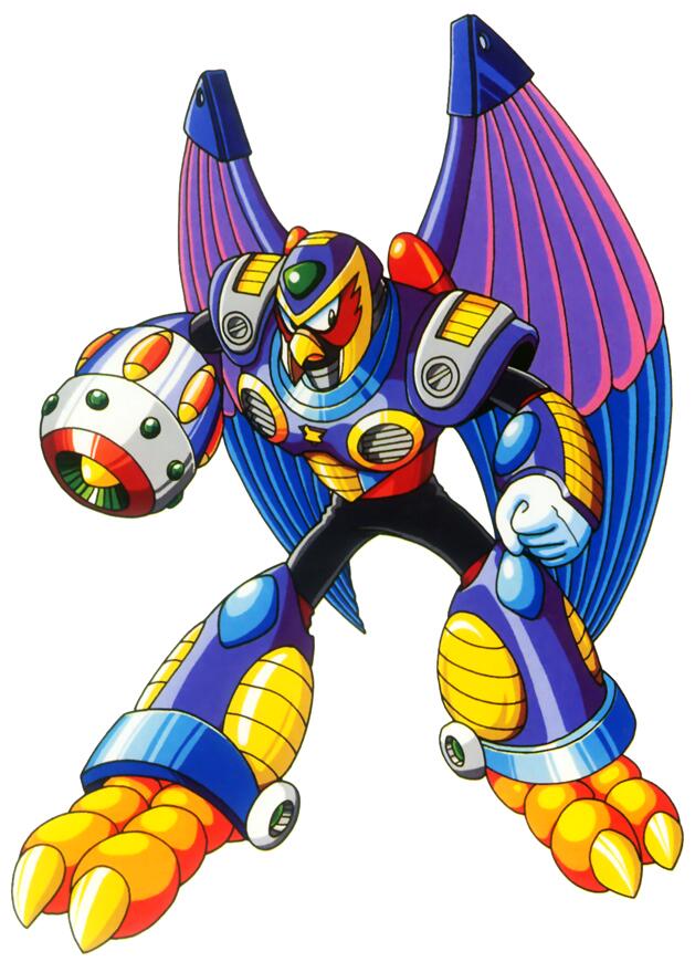 ストーム・イーグリード 消しゴム ロックマンX ロックマン フィギュア 消しゴム ストームイーグリード 塗装品