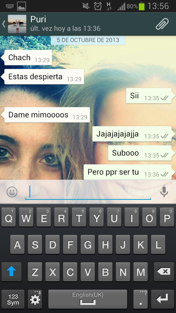 Alleluu's tweet photo. @BelSnchez admitiendo cuanto echaba de menos que la fuese a despertar con mimos http://t.co/tQ9trRRvWv