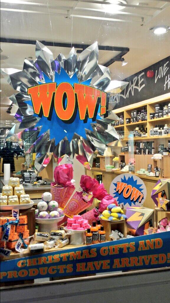 Our new Christmas window - wow! Come in this weekend to check out all the new Christmas &amp; Halloween goodies.