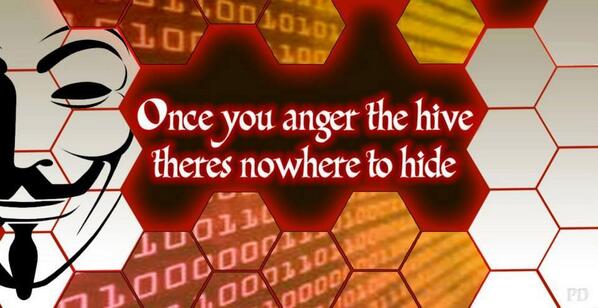 AnonStarseed's tweet photo. Once You anger the Hive, there`s no place to hide.
#Anonymous http://t.co/OK9a0bDvUy