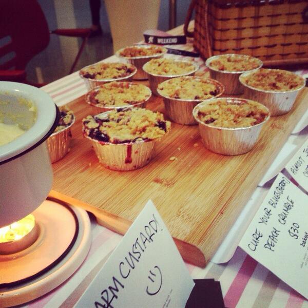 Tattoos and pies at the Tattoo Convention :D