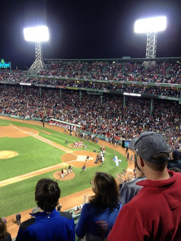 TajsArmy's tweet photo. Drop kick at Fenway. http://t.co/GO52r13PFH