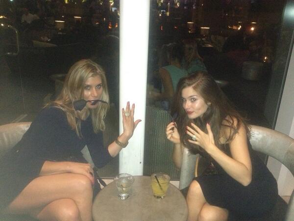 kim_tiddy's tweet image. So we both got proposed to last night, in more ways than one! @RachelShenton (hard being my mate ain't it!!)