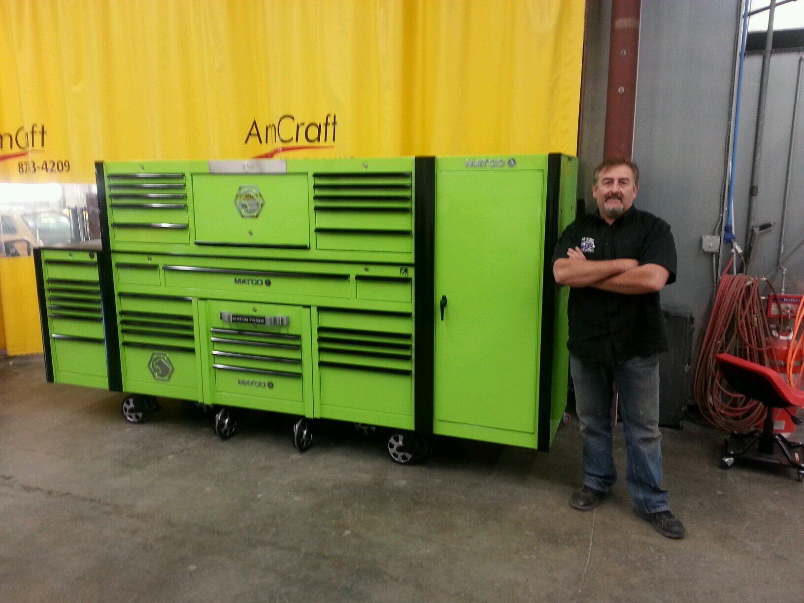 Mark Worman on X: Just finished assembling my new Matco tool box