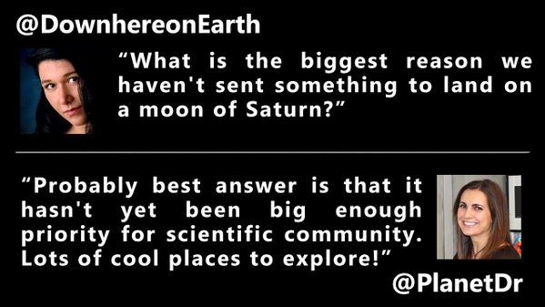 NASAShutdown's tweet photo. Starting on hour two of #AskTweeps and we've another great question from @DownhereonEarth! http://t.co/xNJxOdqil1