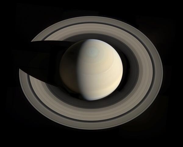NASAShutdown's tweet photo. We'll close with a mosaic of Saturn captured by Cassini on October 10, proof that you can't shutdown awesome. http://t.co/NYqz5F8262