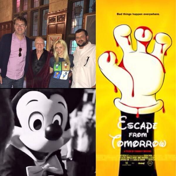 hughhefner's tweet image. Screening @EscapeTomorrow with director Randy Moore and cinematographer Lucas Graham