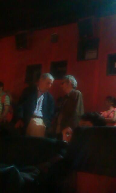 suhani84's tweet image. What dreams are made of. Leos Carax and Costa-Gavras in conversation @Mumbaifilmfest #MFF2013