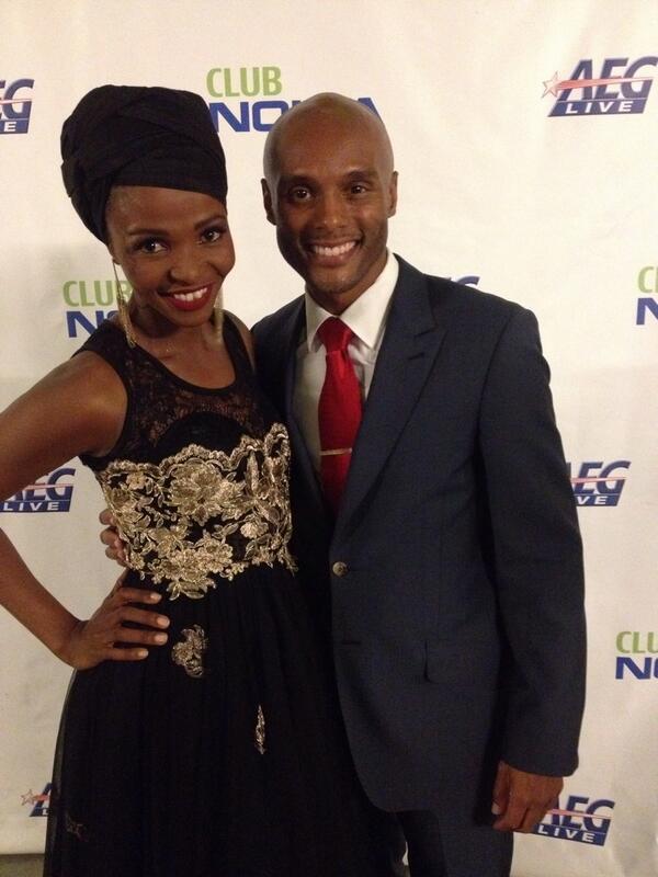 kennylattimore's tweet photo. At the 23rd Annual Divas Simply Singing HIV / AIDS Benefit Concert with  @simphiwedana the other night!#divas23 http://t.co/UwuAOUrvJJ