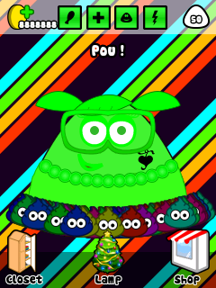 Minha pou cada dia mudando de cor