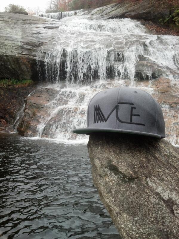 #productpic #blueridge #mue #WNCxMue #Snapback #Apparel #lifestyle #parkwaychillin #waterfall #fall #leaves