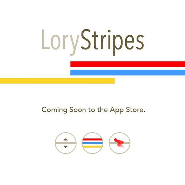 LorystripesApp's tweet photo. @Lorystripesapp has been submitted to Apple and we are waiting on review Yay!...this is just the beginnig!_ http://t.co/19Pap7uPJv