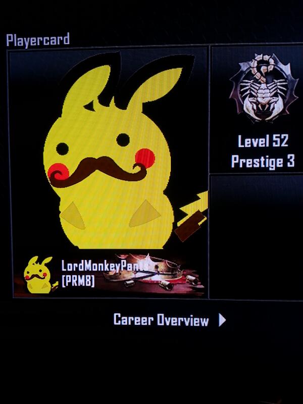 LordMonkeyPants's tweet image. Just because I can.#CallOfDuty #NerdGamer.