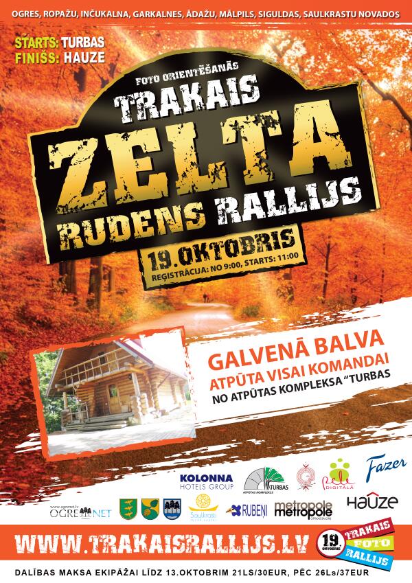 Visi sāk pamosties! Jau 32 komandas pieteikušās! Nenokavē! trakaisrallijs.lv Tiekamies rīt!