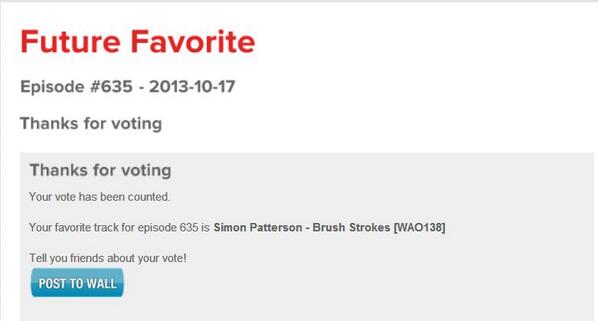 El_Tio_Rupi's tweet image. Si, si!!  yo lo voto a @Sipatterson #BrushStrokes #FutureFavorite #ASOT635