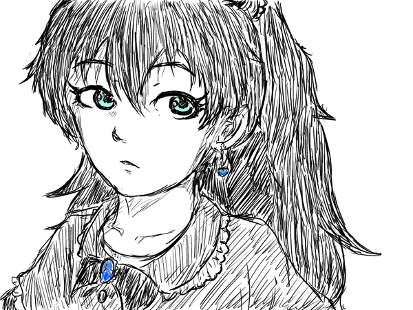 ゴスロリ響ちょっと描き直した 