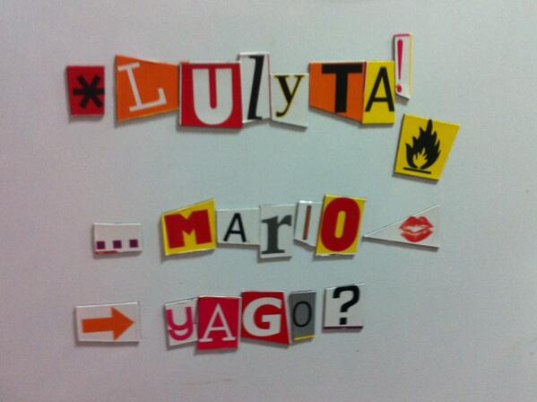 mariotemino's tweet photo. La casa de los horrores. ¡La Lulyta ya está aquí! @LULYAGRELO @yagocostas http://t.co/EgB1s7oBxI