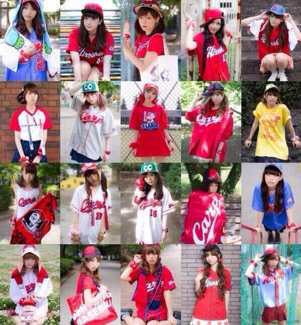 カープ女子のファッションがかわいい コーデのおすすめをご紹介 今日のはてな