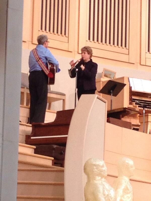 CofCYoungAdults's tweet image. "The Peace of the Earth" - Only Jan Kraybill can make a recorder sound beautiful #PC2013