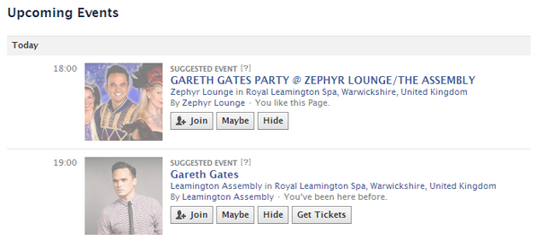 BaronVonMonster's tweet image. Why would you suggest this Facebook? WHY?! #NotGoing